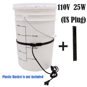 Homebrew Brew Belt Fermentation Heating Belt for Beer Wine Spirits 25Watt Plastic Fermenter Bucket 220V/110V EU/US Plug