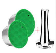 Load image into Gallery viewer, 2019 New Fashion Comfortable Multi-pattern Household Stainless Steel Coffee Filter Reusable Coffee Capsule Make For Dolce Gusto
