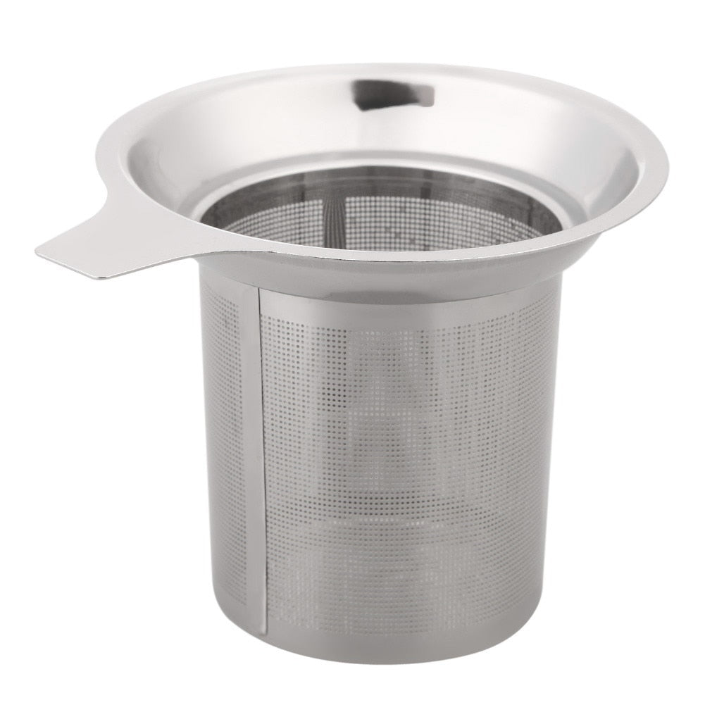 Tea Mesh Infuser Reusable Tea Strainer Teapot Stainless Steel Loose Tea Leaf Spice Filter Drinkware Kitchen Accessories NEW