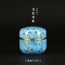 Load image into Gallery viewer, 50ml  Japanese style Kitchen Tea Box Jar Storage Holder Sweetmeats Candies Cans Teaware Tea Caddies tin containers storage box