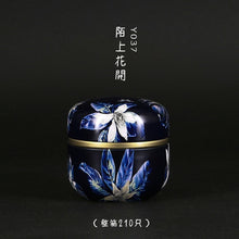 Load image into Gallery viewer, 50ml  Japanese style Kitchen Tea Box Jar Storage Holder Sweetmeats Candies Cans Teaware Tea Caddies tin containers storage box