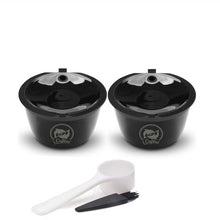 Load image into Gallery viewer, Upgraded Coffee Capsule For Nescafe Dolce Gusto Reusable Coffee Tea Filters Dripper Baskets Get 1 Brush 1 Spoon