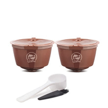 Load image into Gallery viewer, Upgraded Coffee Capsule For Nescafe Dolce Gusto Reusable Coffee Tea Filters Dripper Baskets Get 1 Brush 1 Spoon