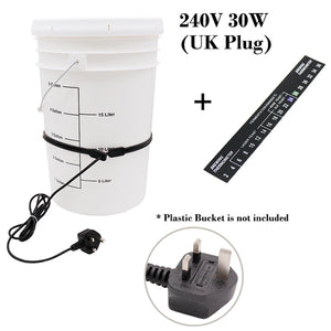 Homebrew Brew Belt Fermentation Heating Belt for Beer Wine Spirits 25Watt Plastic Fermenter Bucket 220V/110V EU/US Plug