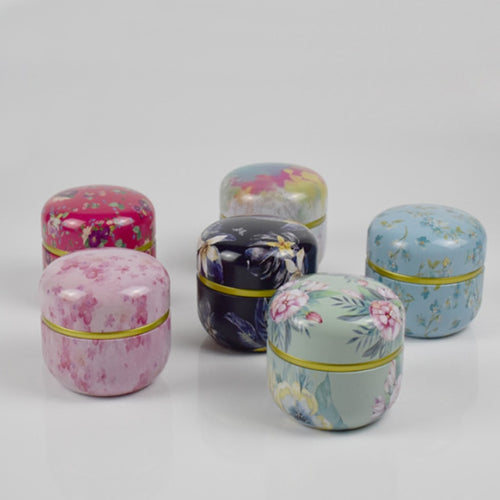 hot sale PortableTea set Travel Household Sealed Can Tea  Tea Jar  Container Chinese Style Multifunction Metal Tea Box With Lid