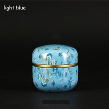 Load image into Gallery viewer, hot sale PortableTea set Travel Household Sealed Can Tea  Tea Jar  Container Chinese Style Multifunction Metal Tea Box With Lid