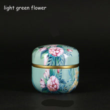 Load image into Gallery viewer, hot sale PortableTea set Travel Household Sealed Can Tea  Tea Jar  Container Chinese Style Multifunction Metal Tea Box With Lid