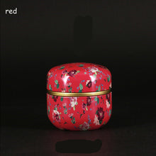 Load image into Gallery viewer, hot sale PortableTea set Travel Household Sealed Can Tea  Tea Jar  Container Chinese Style Multifunction Metal Tea Box With Lid