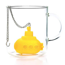 Load image into Gallery viewer, Gesture Hand Signal Shaped Silicone Butterfly Shaped Tea Infuser Strainer Tea Filter Tea Ball Kitchen Tools