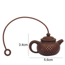 Load image into Gallery viewer, Gesture Hand Signal Shaped Silicone Butterfly Shaped Tea Infuser Strainer Tea Filter Tea Ball Kitchen Tools