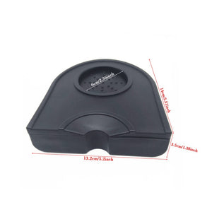 Coffee Tamper 51mm,Espresso Coffee Tamper,Espresso Tamper 51mm Aluminum Alloy Coffee Mat Stainless Steel Coffee Pull Flower Cup